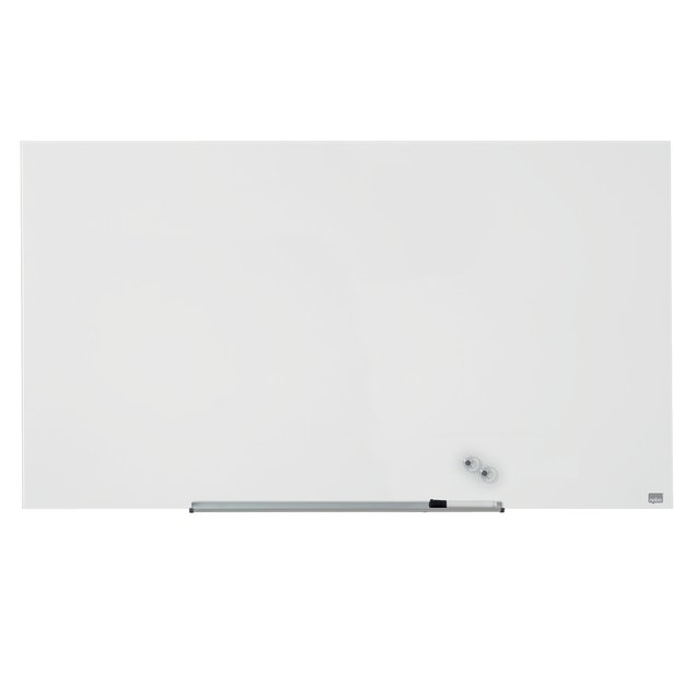 Stiklinė baltoji magnetinė lenta Nobo Impression Pro, plačiaekranė 57 , 126x71 cm
