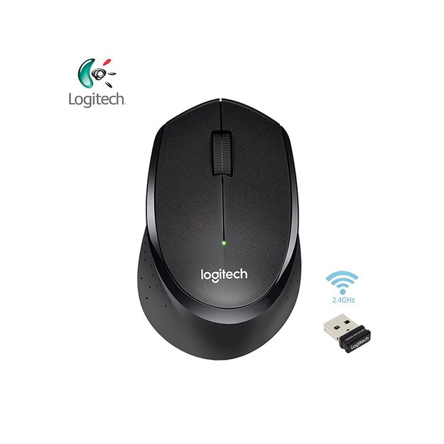 Belaidė pelė LOGITECH Silent M330, juoda sp.