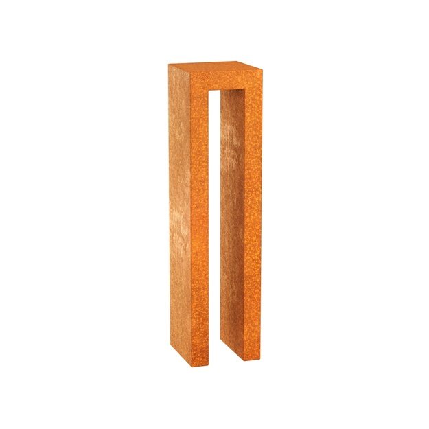 Garden pedestal Corten HIERRO 10