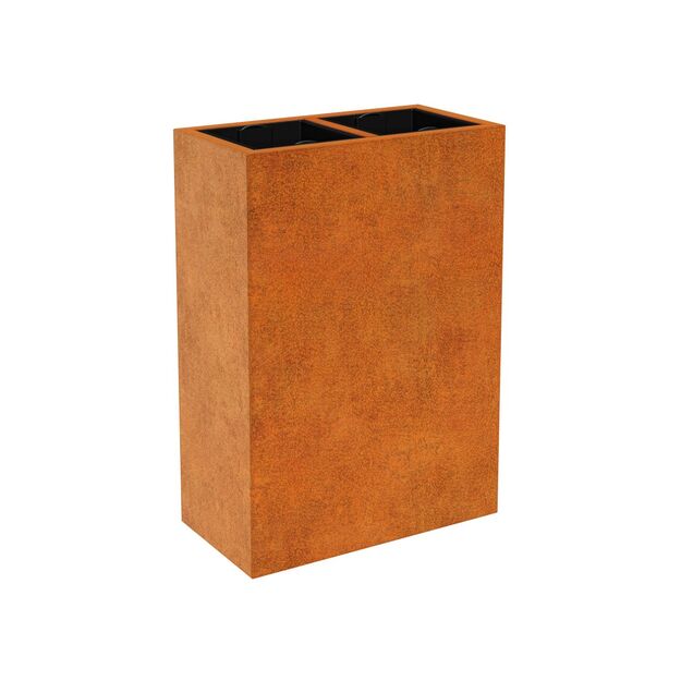 Steel planter Corten DEPO 8