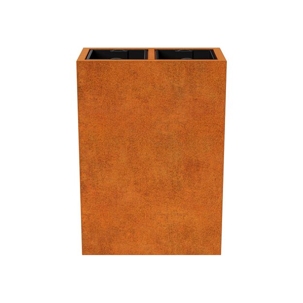 Steel planter Corten DEPO 8