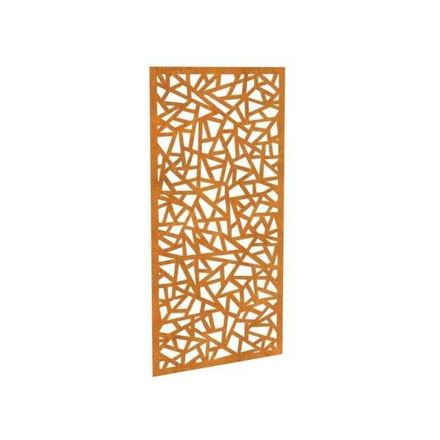 Corten openwork garden panel DECORA 1