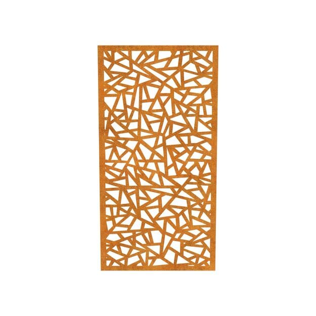 Corten openwork garden panel DECORA 1