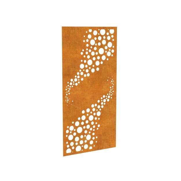 Corten openwork garden panel DECORA 11
