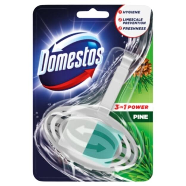 WC muiliukas DOMESTOS PINE su dėklu, 35 g