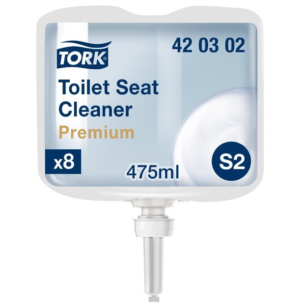 Klozeto sėdynės valiklis TORK PREMIUM, 475 ml 420302