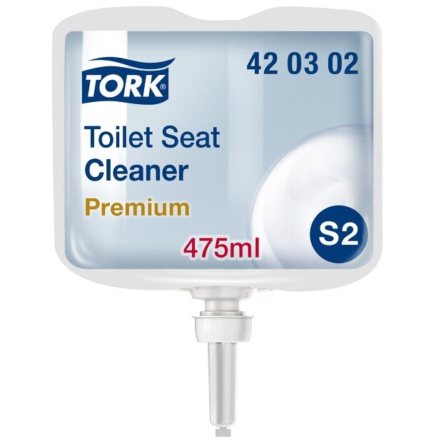 Klozeto sėdynės valiklis TORK PREMIUM, 475 ml 420302