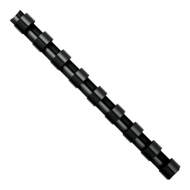 Plastikinė įrišimo spiralė FELLOWES, 44mm, juoda, 50vnt