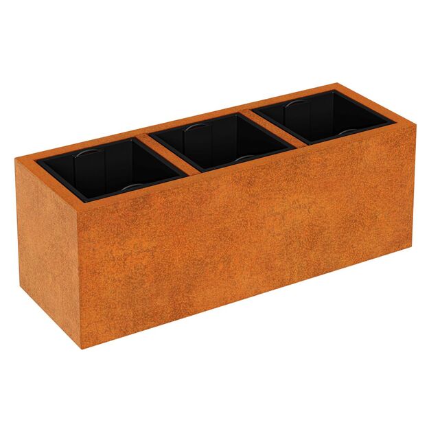 Steel planter Corten DEPO 9