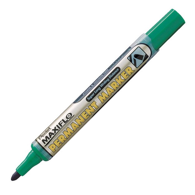 Permanentinis žymeklis PENTEL NLF50 MAXIFLO, žalia