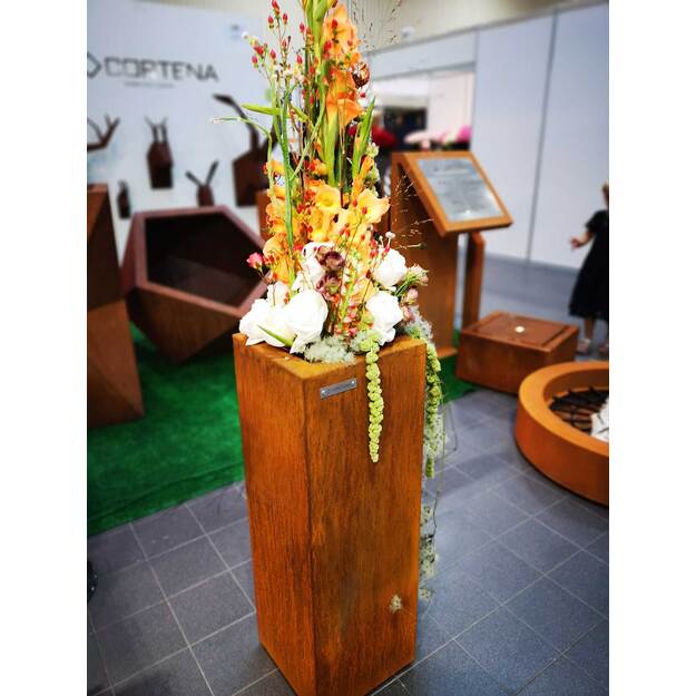 Steel planter Corten ALTO 2