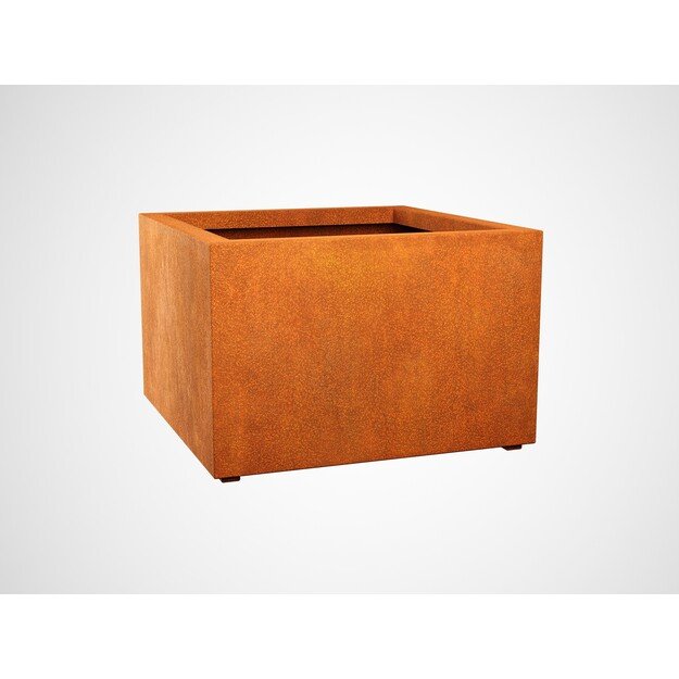 Steel planter Corten BAJO 8