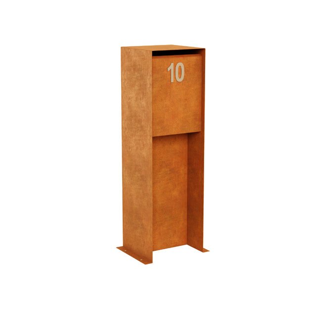 Corten letterbox BUZON 1