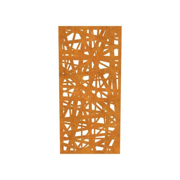 Corten openwork garden panel DECORA 3