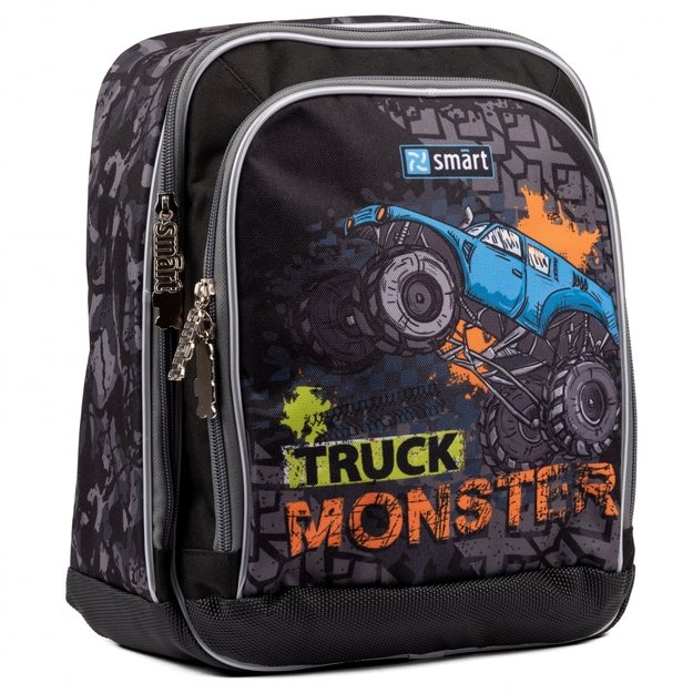 Kuprinė SMART H-55  Monster Truck , juoda