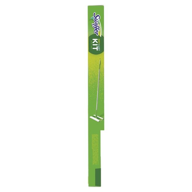 Swiffer Sweeper Starter Kit XXL: šluota,sausos serv.8vnt ir šlapios serv.3vnt