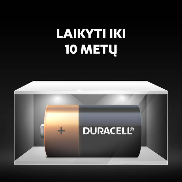 Baterijos DURACELL C, LR14, 2vnt