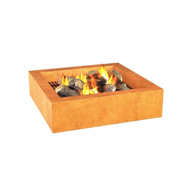 Garden fireplace Corten HOGAR 2