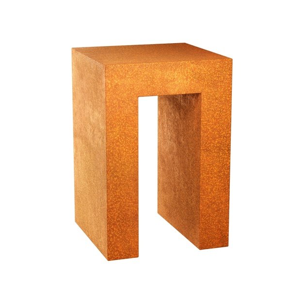 Garden pedestal Corten HIERRO 3