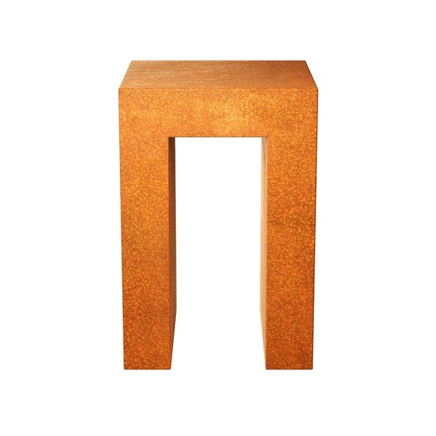 Garden pedestal Corten HIERRO 3