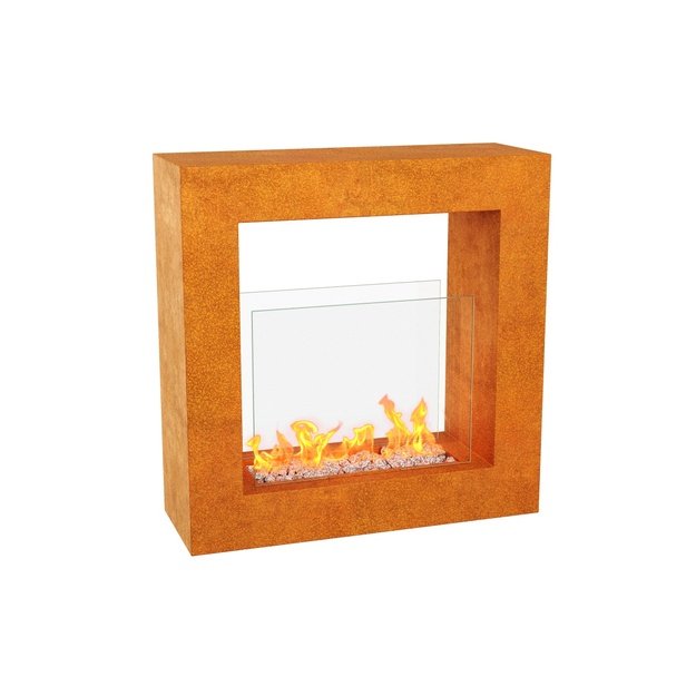 Bio Fireplace Corten TRIO C