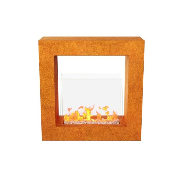 Bio Fireplace Corten TRIO C