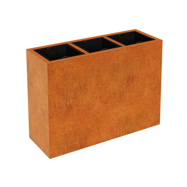 Steel planter Corten DEPO 11