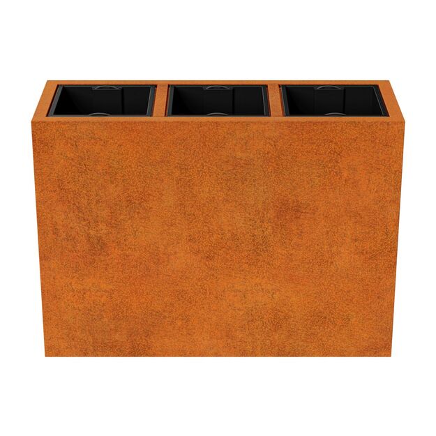 Steel planter Corten DEPO 11