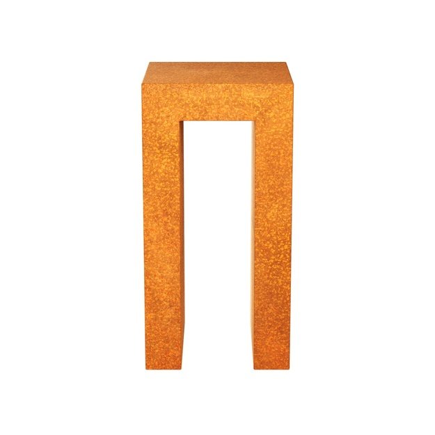 Garden pedestal Corten HIERRO 4