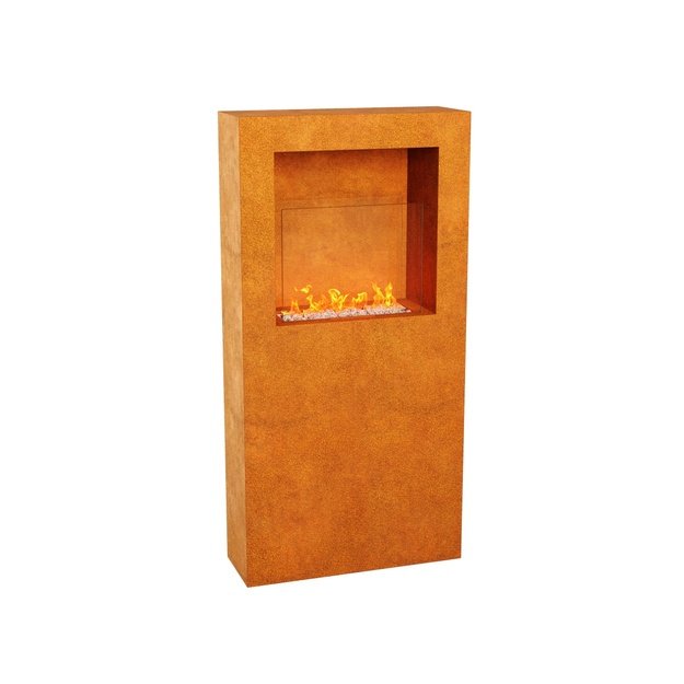 Bio Fireplace Corten TRIO AZ