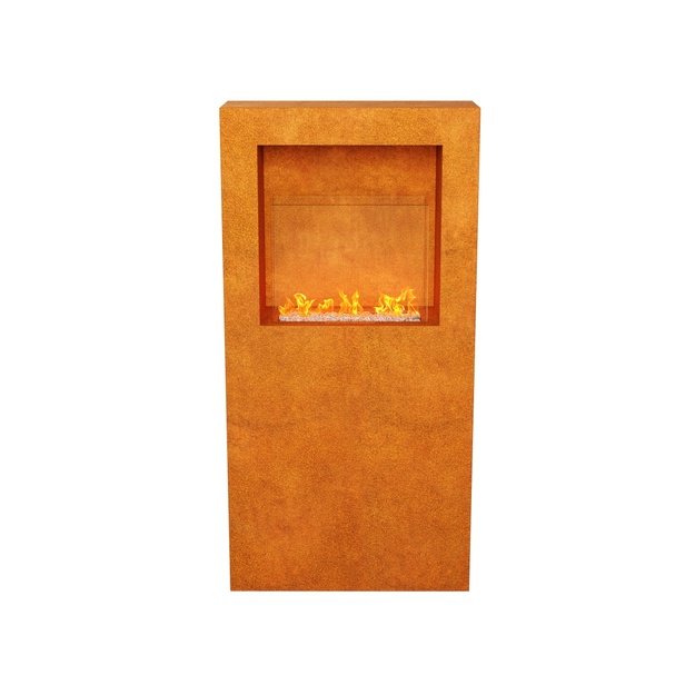 Bio Fireplace Corten TRIO AZ