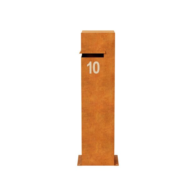 Corten letterbox BUZON 3