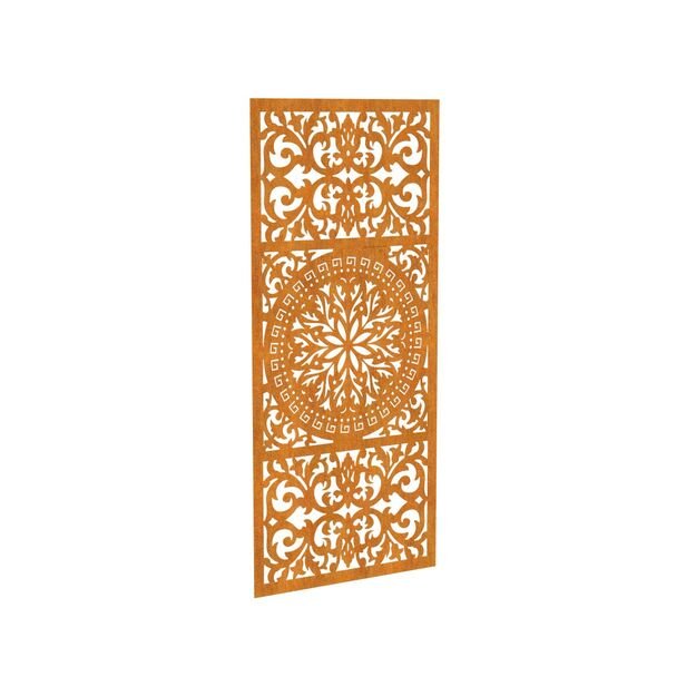 Corten openwork garden panel DECORA 5