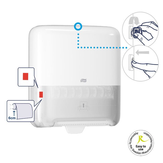 Ruloninio rankšluosčio laikiklis TORK H1,551000