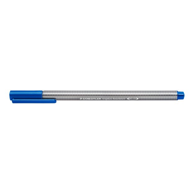 Vienkartinis rašiklis STAEDTLER TRIPLUS FINELINER 334, 0,3 mm, mėlyna