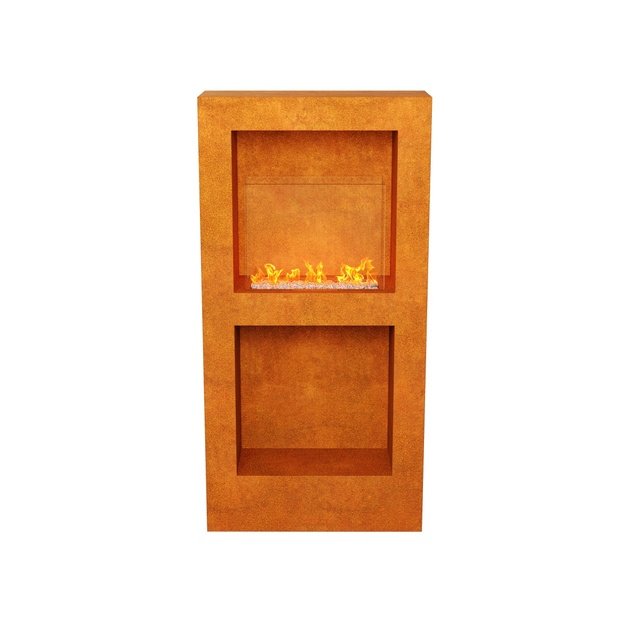 Bio Fireplace Corten TRIO BZ