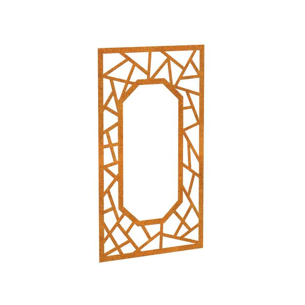 Corten openwork garden panel DECORA 6