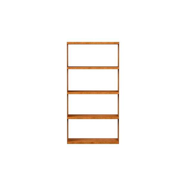 Bookcase with storage space Corten ATILLO 1
