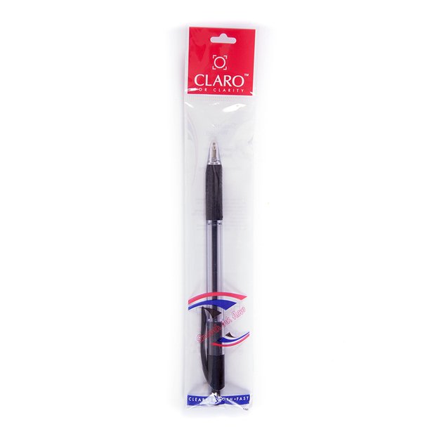 Automatinis tušinukas CLARO CRL-0451 0,7 mm, ergonominė laikymo zona, juodos spalvos, 1 vnt./blisteryje
