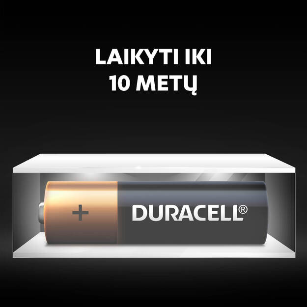 Baterijos DURACELL AA, LR6, 4vnt