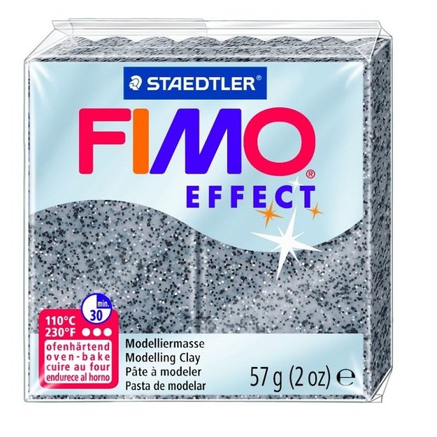 Modelinas FIMO EFFECT, 57 g, granito akmens sp.