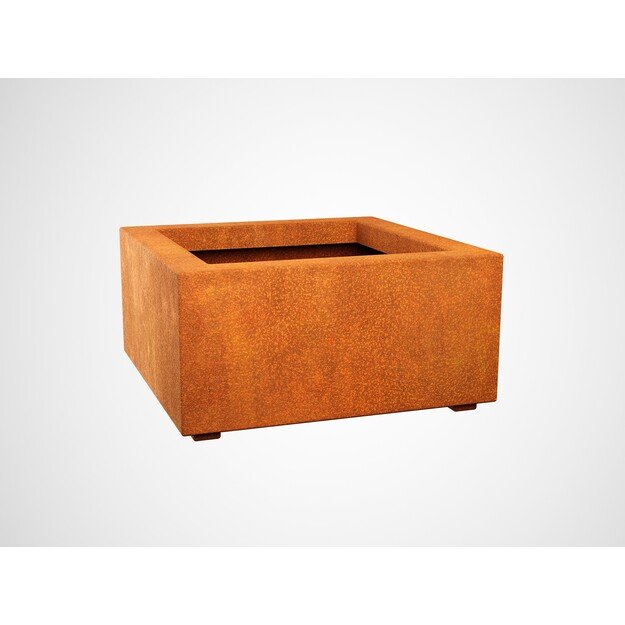 Steel planter Corten BAJO 2