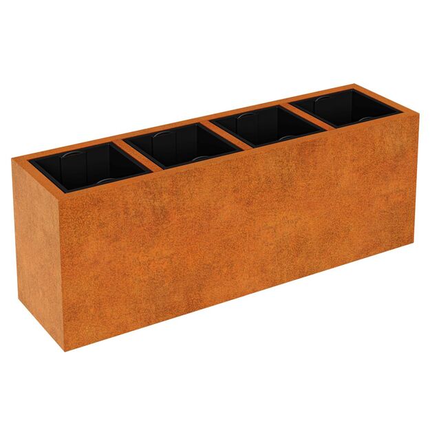 Steel planter Corten DEPO 14