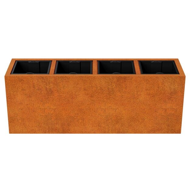 Steel planter Corten DEPO 14