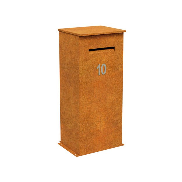 Corten letterbox BUZON 5