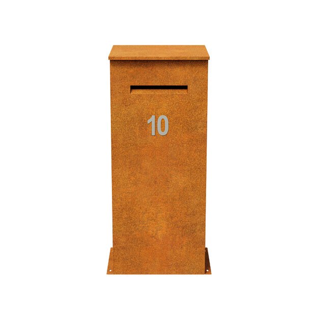 Corten letterbox BUZON 5