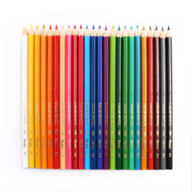 Pieštukai spalvoti PENTEL ARTS CB8 24 spalvų