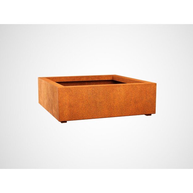 Steel planter Corten BAJO 3