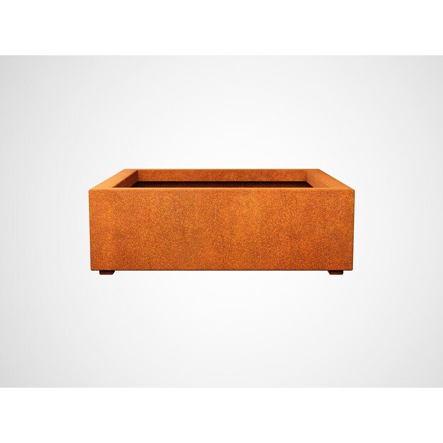 Steel planter Corten BAJO 3