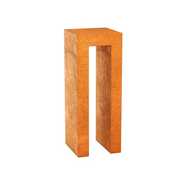 Garden pedestal Corten HIERRO 7